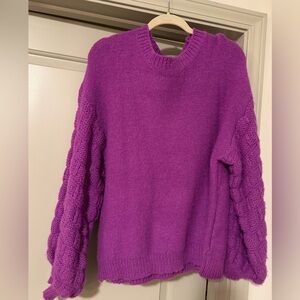 Merci Women's Balloon Sleeve Sweater